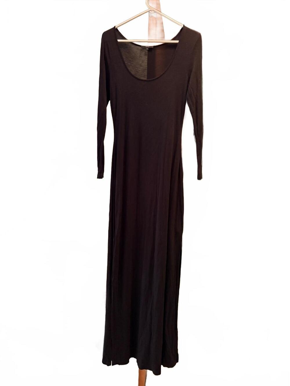 Tart Long Sleeve Maxi Dress Side Slits - woman’s Small